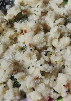 A picture of Rava Upma.