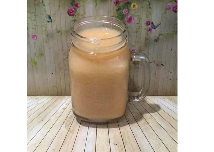 Langkah Mudah untuk Menyiapkan Diet Juice Carrot Avocado Soursop Apple Pear, Sempurna