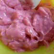 Bubur sumsum redvelvel keju