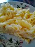 Budincă de paste (am folosit fusilli)