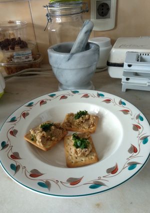 Una foto de Paté de berenjena