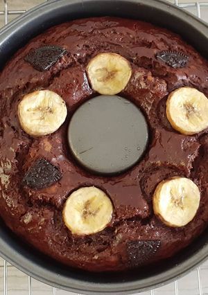 Foto resep 💗Muffin pisang,coklat 💗(loyang)