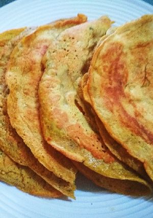 A picture of Egg Gramflour pancake.