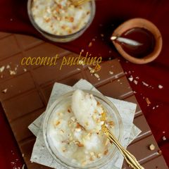 A picture of Easy Coconut Pudding.