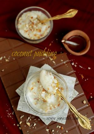 A picture of Easy Coconut Pudding.
