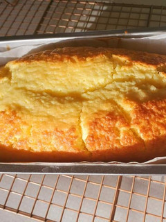 Una foto de Budín de naranja sin gluten