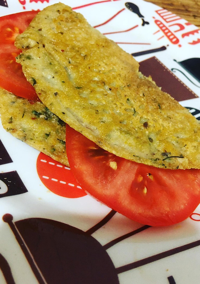 Una foto de Panqueques de garbanzo (Sin TACC, Gluten Free & Vegan)