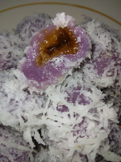 Foto resep Onde-onde taro isi gula merah