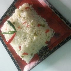 A picture of Vegetabled rice# new author contest#.