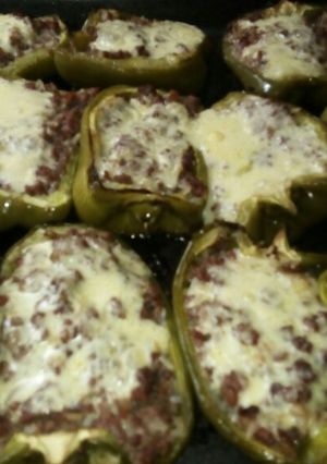 Una foto de Ajíes rellenos