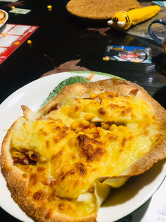 蛋餅皮披薩 的食譜成品照片