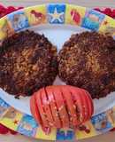 Hamburguesas de soja texturizada al curry 🍔 Veganas