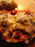 Lenguas de alondra en aspic....aaah, pizzas-setas