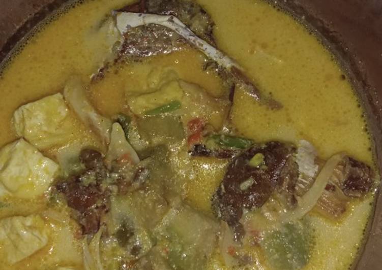 Sayur lodeh terong tahu