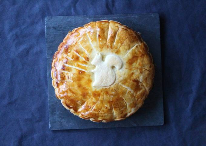 Galette des rois du petit écureuil