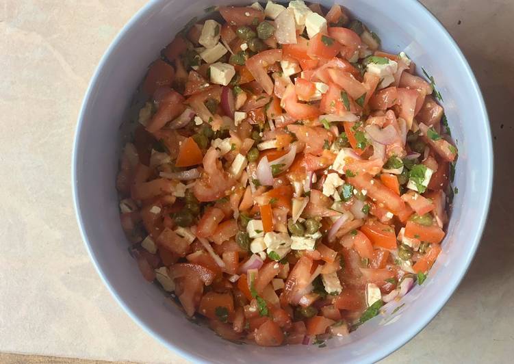 Steps to Make Quick Tomato Salad