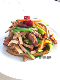 客家小炒 的食譜成品照片