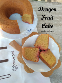 Foto resep Dragon Fruit Cake