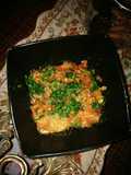 Yellow zucchini tomato grevy