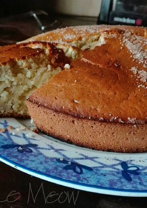 A picture of Milk Cake.