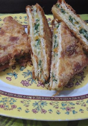 Foto resep Gabin isi fla sayur