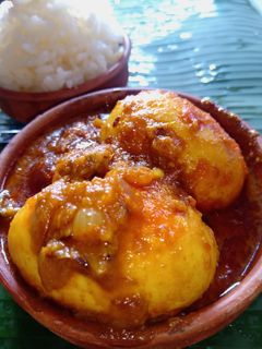 ডিম কষা (dim kosha recipe in Bengali) রেসিপির প্রধান ছবি