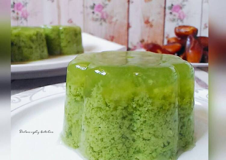 Puding Pandan Lumut