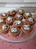 Muffin al cioccolato con albumi