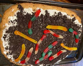 Update, Serving Recipe Trick or treat cookie pizza Most Delicious