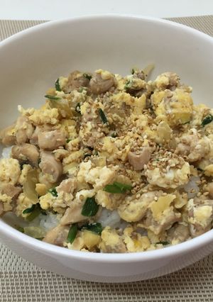 Foto resep Oyakodon