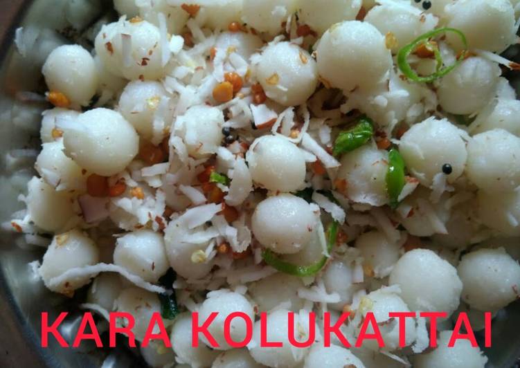 Recipe of Quick Kara kolukattai