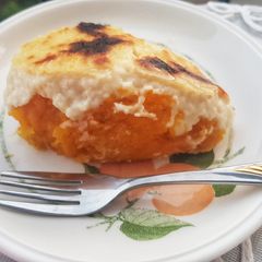 Sweet potatoes bechamel A picture of Sweet potatoes bechamel.