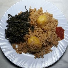A picture of Fried Rice-Potato meal#authormarathon#4weekschallenge#.