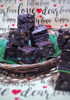 Foto resep 12.🍌Brownies Pisang #Recook