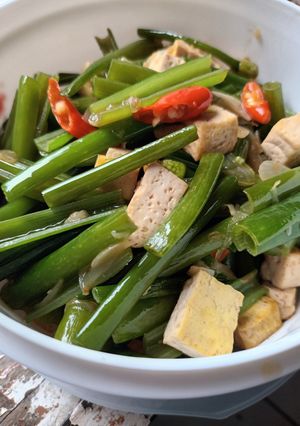 Foto resep Tumis bunga bawang