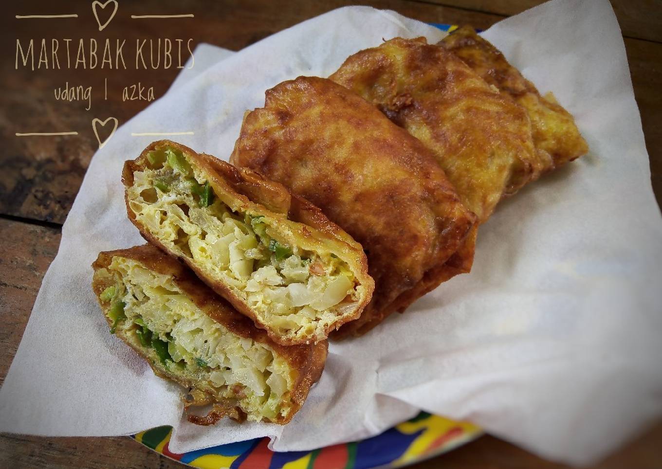 Martabak kubis udang