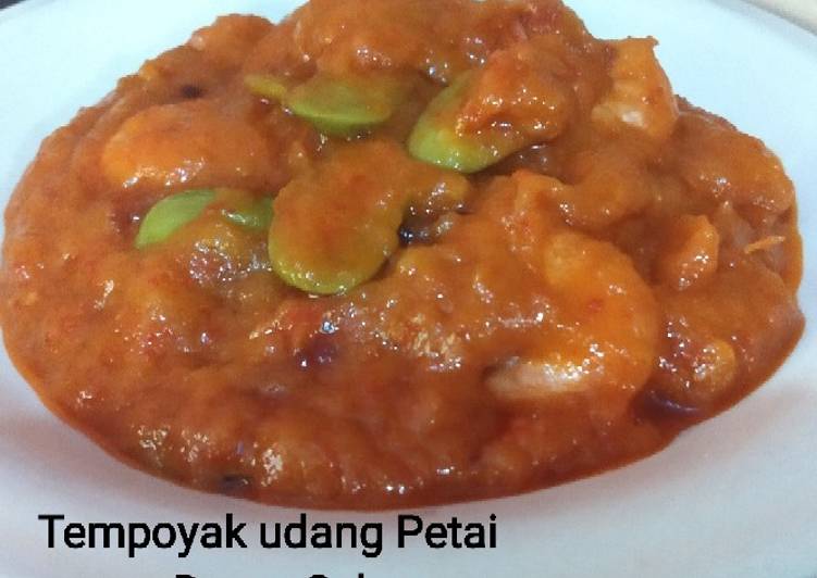 Tempoyak Udang Petai