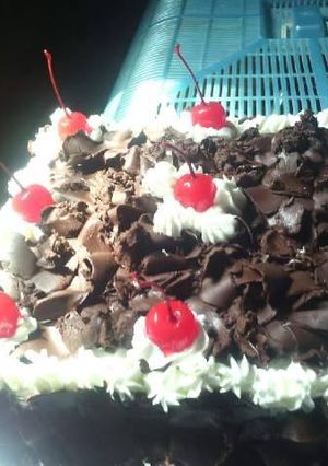 Foto resep Brownies Blackforest