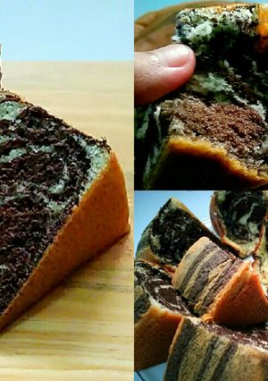 Foto resep Resep Bolu Zebra Lembut