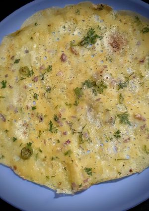 A picture of Onion rawa dosa.