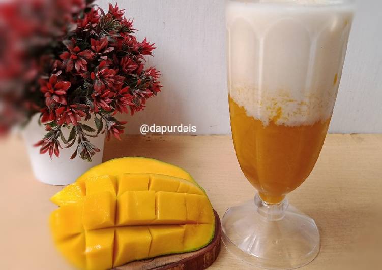 Langkah Mudah untuk Membuat Korean Fresh Mango Milk, Enak Banget