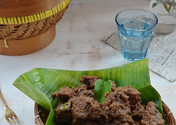 Anti Ribet, Buat Rendang Simpel