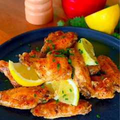 Una foto de Alitas Limón y Pimienta 🍋 Lemon & Pepper Wings