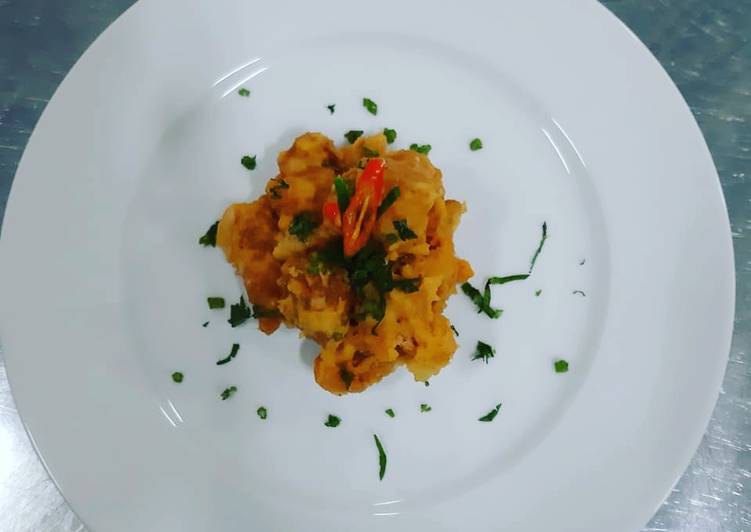 Chicken salted egg