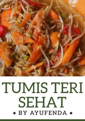Foto resep Tumis tauge teri wortel