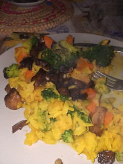 Una foto de Arroz flash vegan food 💚