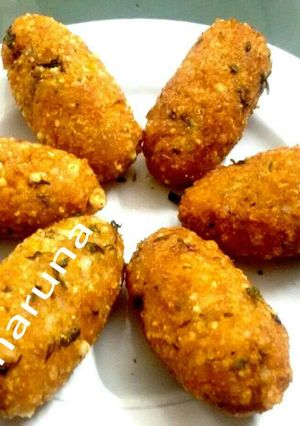 A picture of Corn oats kebabs.