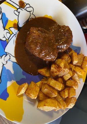Una foto de Carrilleras sous vide al Pedro Jiménez