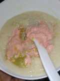 Bubur Couscous Salmon tempe kacang polong MPASI