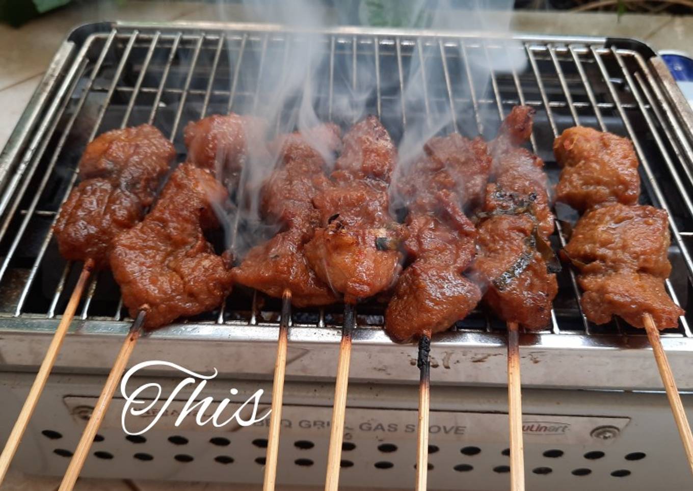 Sate Babi Simple dan Empuk